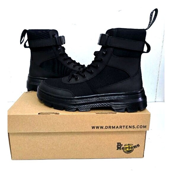 Dr. Martens Combs Tech Boot Unisex Boots Women's 9 Black NIB $149 - Picture 10 of 16